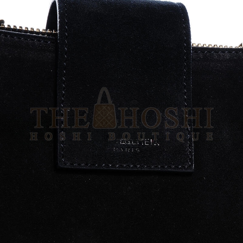 Y51 CASSANDRE SHOPPER BLACK IN SUEDE 668900191372 (33*22*15cm) Master Quality